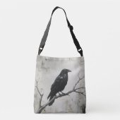 Sac Ajustable Dark Academia Atmosphère Corbeau Gothique (Dos)