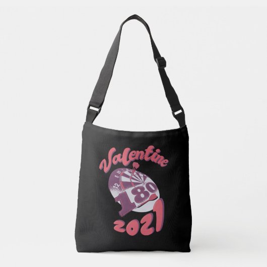 Sac Ajustable Darts est ma Saint Valentin 2021 (Devant)
