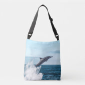 Sac Ajustable Dauphin jaillissant de l'océan (Devant)