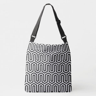 Sac Ajustable Déco motif égyptien - noir et blanc