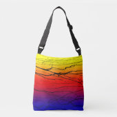 Sac Ajustable Dégradé Abstrait (Devant)