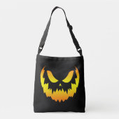 Sac Ajustable Dégradé du visage du Citrouille Jack-o'-lantern (Dos)