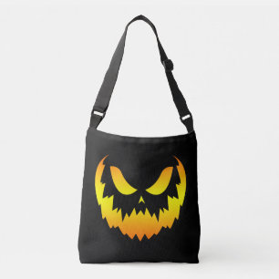 Sac Ajustable Dégradé du visage du Citrouille Jack-o'-lantern