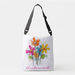 Sac Ajustable Demoiselle d'honneur Fleur Sauvage Aquarelle Fanta