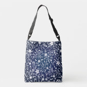 Sac Ajustable Denim Blooms : Floral Pattern Arrière - plan (Dos)