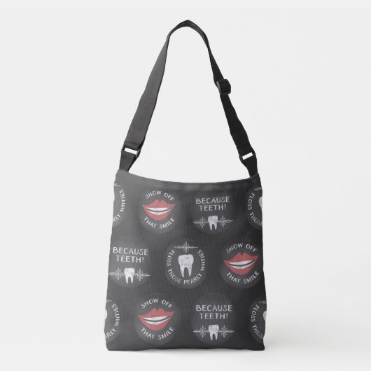 Sac Ajustable Dentiste Motif - Mignonne Dental Hygienist (Devant)