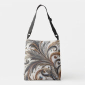 Sac Ajustable Design baroque glamour avec Parties scintillant et (Dos)