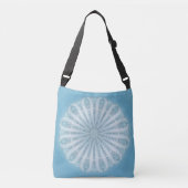 Sac Ajustable Design boho bleu et turquoise moderne (Devant)