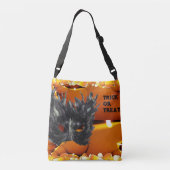 Sac Ajustable Design de masque gothique noir (Dos)