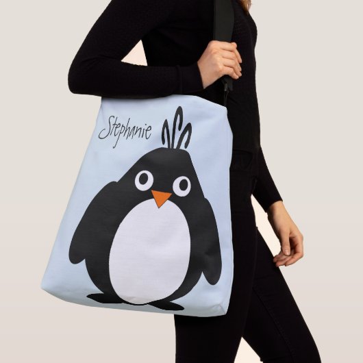 Sac Ajustable Design de pingouin personnalisé (De près)