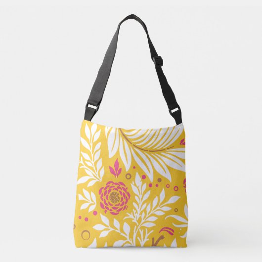 Sac Ajustable Design floral 24 (Devant)