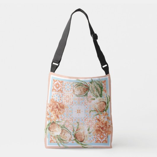 Sac Ajustable Design foulard floral (Devant)