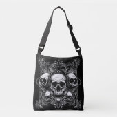 Sac Ajustable Design gothique du crâne (Devant)