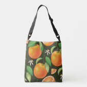 Sac Ajustable Design motif orange transparent. (Dos)