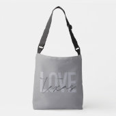 Sac Ajustable Design simple, moderne, urbain, cool Love Texas (Devant)