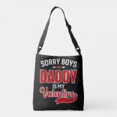 Sac Ajustable Désolé Boys Papa est ma Saint Valentin (Dos)