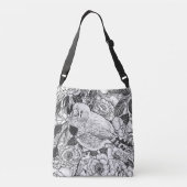 Sac Ajustable Dessin à encre de buisson Zebra et rose (Dos)