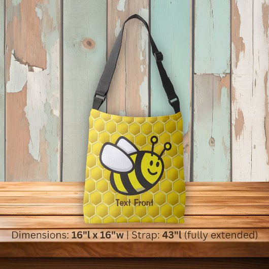 Sac Ajustable Dessin animé d'abeille à miel