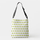 Sac Ajustable Dessin animé d'oiseau vert (Dos)