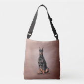 Sac Ajustable Dessin Doberman (Devant)