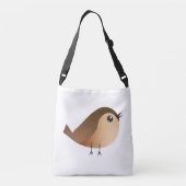 Sac Ajustable Dessin d'Oiseau de Bruant (Dos)