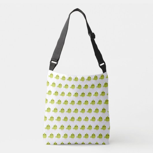 Sac Ajustable Dessin d'oiseau vert (Devant)