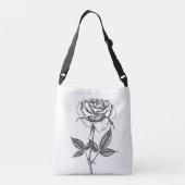 Sac Ajustable dessin rose (Dos)