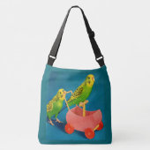 Sac Ajustable deux perruches (Devant)