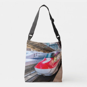Sac Ajustable Deux Shinkansen à la gare de Tokyo