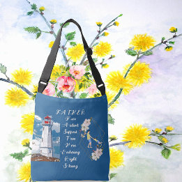 Sac Ajustable Devis de Fête des pères du phare papa Daughter Bon