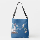 Sac Ajustable Devis de Fête des pères du phare papa Daughter Bon (Dos)