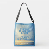 Sac Ajustable Devis Sky de nom personnalisé (Dos)