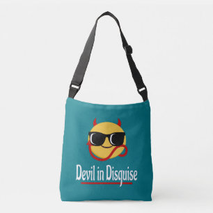 Sac Ajustable Diable déguisé Emoji Hot tendance Funny blanc