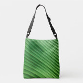 Sac Ajustable Diagonale verte feuille (Dos)