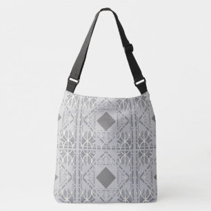 Sac Ajustable Diamant gris argenté