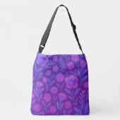 Sac Ajustable Digital Bloom Future Pattern | Floral Futuriste (Dos)