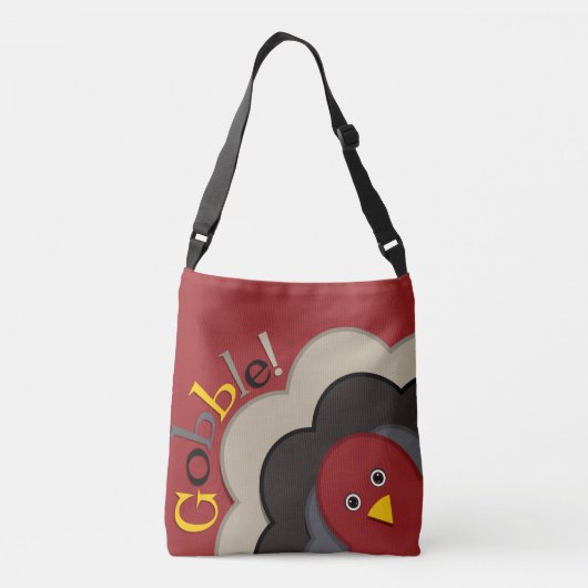 Sac Ajustable Dinde de dissimulation de thanksgiving (Dos)