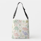 Sac Ajustable Dinosaures pastel mignons (Dos)