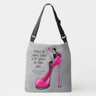 Sac Ajustable Divas de mode personnalisées en rose Stiletto