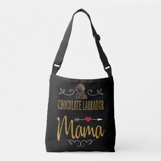 Sac Ajustable Dog Lover Chocolate Labrador (Devant)