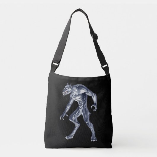 Sac Ajustable Dogman Cryptid Beast (Devant)