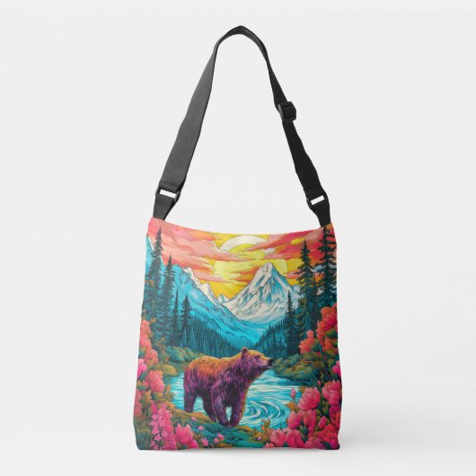 Sac Ajustable Doit Aimer l'illustration de la nature (Devant)