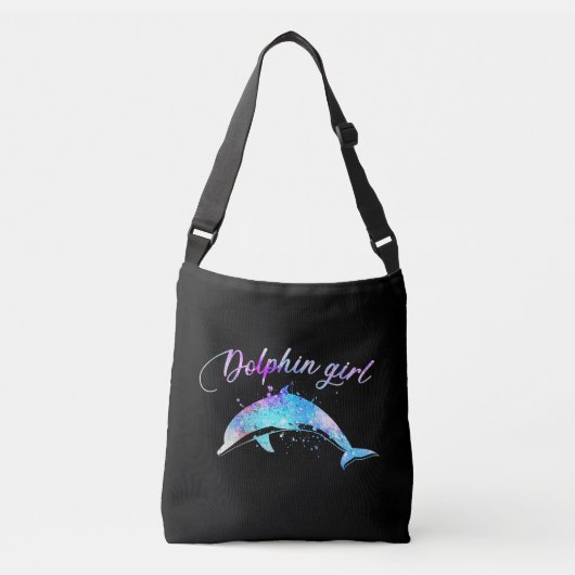 Sac Ajustable Don Dolphin Lover| Galaxy Dolphin Girl (Devant)