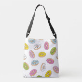 Sac Ajustable Doodle beiguts motif, design sans soudure. (Dos)