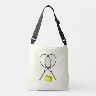 Sac Ajustable Double Tennis Crème