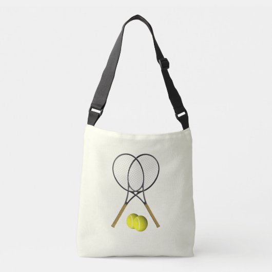 Sac Ajustable Double Tennis Crème (Devant)