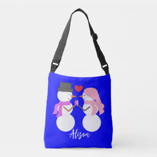 Sac Ajustable Douce neige de personnes amoureuses : Bleu