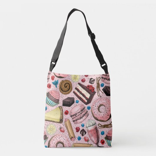 Sac Ajustable Douceurs sur rose (Dos)