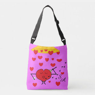 Sac Ajustable Douche de coeur Lavande :