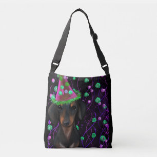 Sac Ajustable Doxie noir et feu
